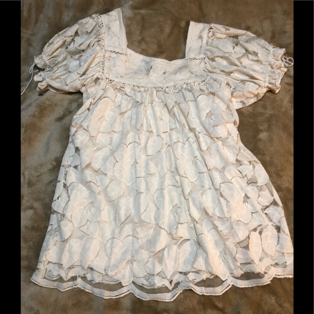 vintage Trulli lace blouse